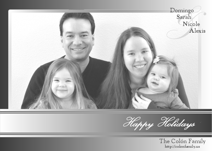 2015 Holiday Card