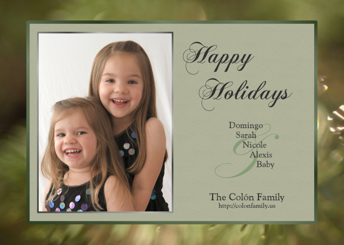 2017 Holiday Card